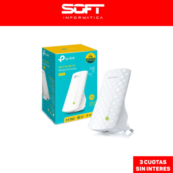 Extensor De Señal Wifi Tp Link Re200 2.4 Y 5 Ghz Repetidor