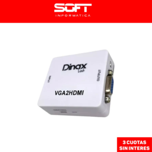 Convertidor Dinax VGA A HDMI DXCONVG2H