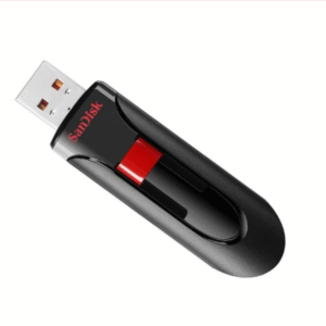 Pendrive Sandisk Cruzer Glide 64Gb 3.0 Negro/Rojo