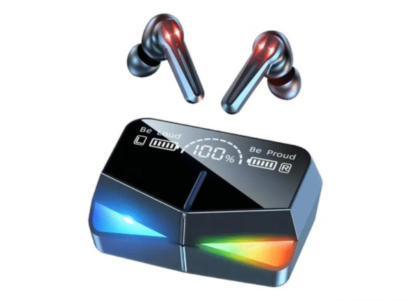 Auriculares in-ear gamer inalámbricos Alpina Gamer F30 Pro negro